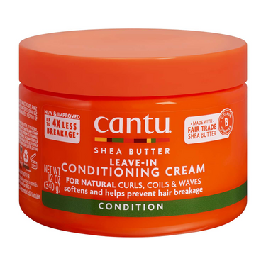 Cantu Shea Butter Leave-In Conditioning Cream – 12 oz - ANNS BEAUTY SUPPLY
